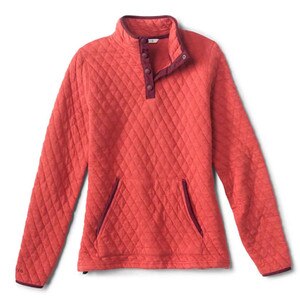 Orvis Outdoor Quilted Sweatshirt Women's in Paprika